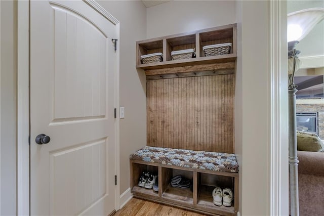 4102 NW 76th Ter, Kansas City, MO 64151 - mudroom with wood finished floors