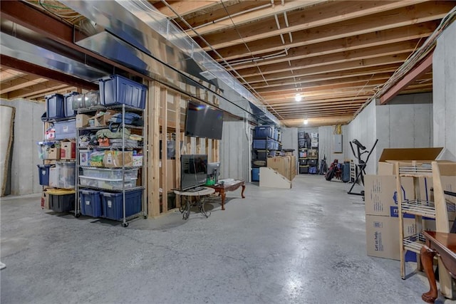 4102 NW 76th Ter, Kansas City, MO 64151 - unfinished basement with electric panel