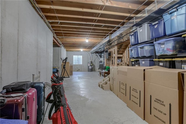 4102 NW 76th Ter, Kansas City, MO 64151 - below grade area featuring water heater