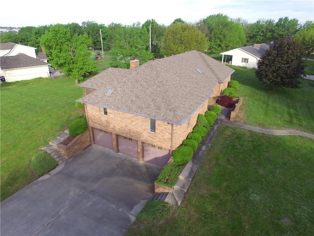 1410 Grandview Dr, Warrensburg, MO 64093 - aerial view of property and surrounding area