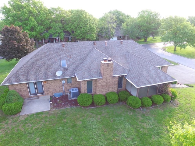 1410 Grandview Dr, Warrensburg, MO 64093 - aerial view of property and surrounding area