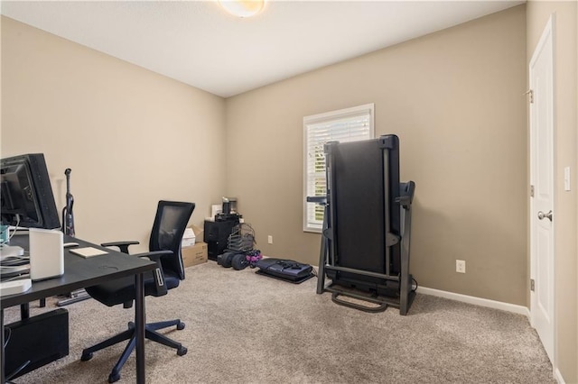 19625 E 18th Ter, Independence, MO 64057 - home office featuring carpet and baseboards