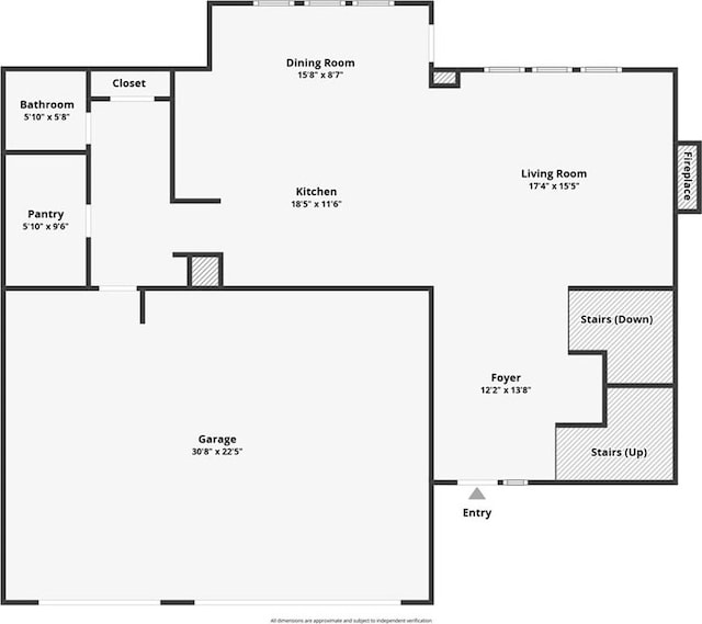16611 Lawson St, Olathe, KS 66062 - view of layout