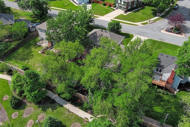 view of property location with nearby suburban area