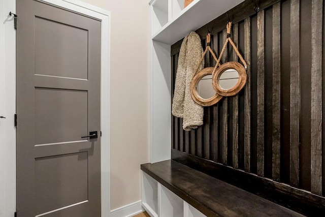 16159 S Kaw St, Olathe, KS 66062 - mudroom featuring baseboards