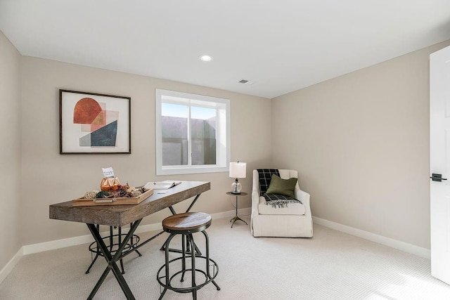 16159 S Kaw St, Olathe, KS 66062 - carpeted office space featuring baseboards and recessed lighting