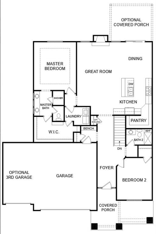 15447 W 161st St, Olathe, KS 66062 - property floor plan