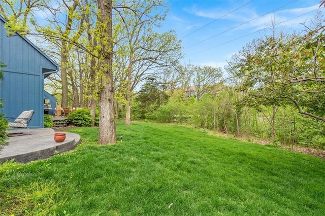12848 S Rene St, Olathe, KS 66062 - view of yard featuring a patio area