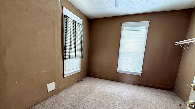 2901 Farrow Ave, Kansas City, KS 66104 - carpeted empty room with a textured ceiling and a wealth of natural light