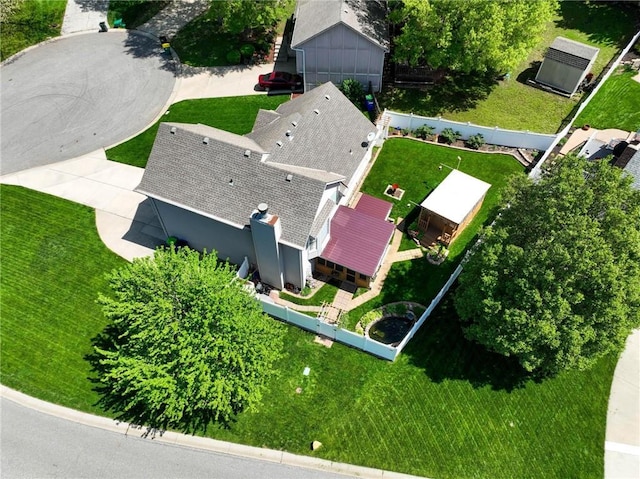 aerial view