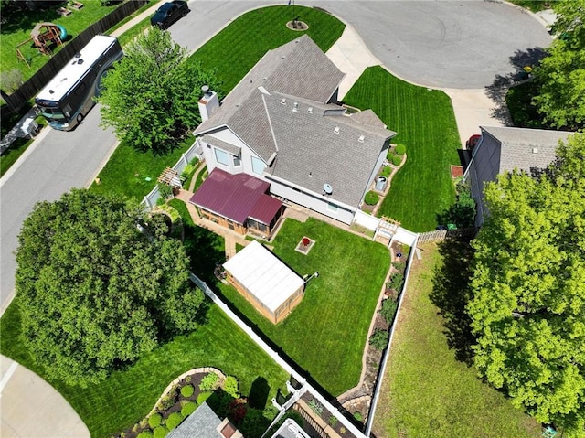 bird's eye view