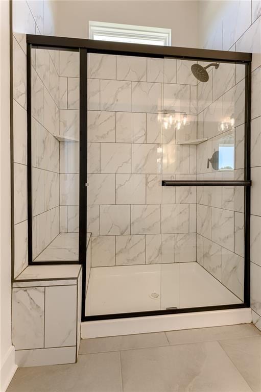 1308 N Holland Dr, Independence, MO 64056 - full bathroom with a shower stall