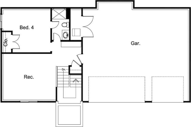1308 N Holland Dr, Independence, MO 64056 - floor plan / room layout