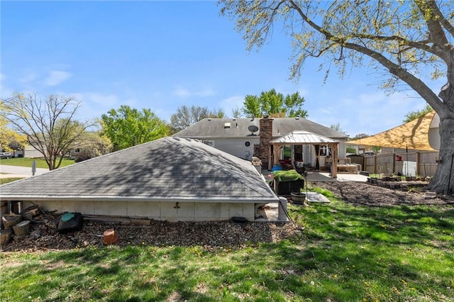 5101 NW Downing St, Blue Springs, MO 64015 - back of house featuring a gazebo and a patio