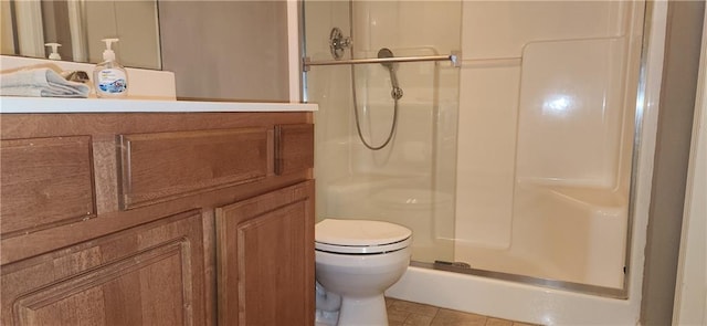1219 S 3rd St, Louisburg, KS 66053 - bathroom with a stall shower and vanity