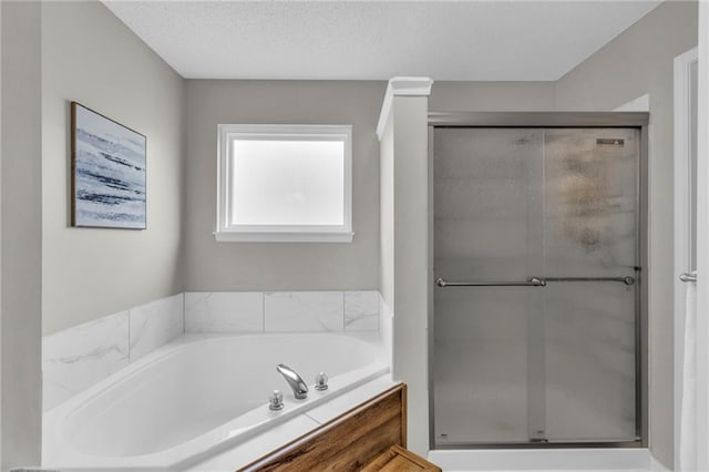 16754 W 156th Ter, Olathe, KS 66062 - bathroom featuring a shower stall and a garden tub
