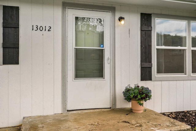 view of entrance to property