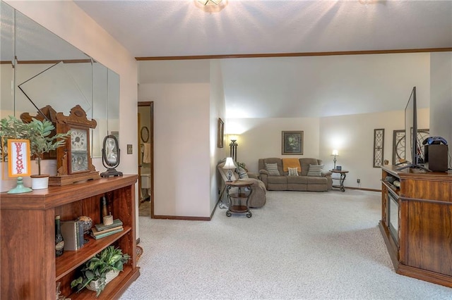 24101 E 223rd St, Harrisonville, MO 64701 - carpeted living room with baseboards