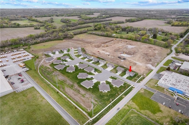 aerial view