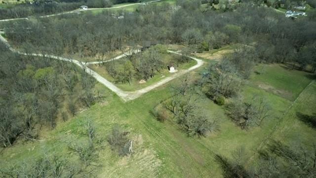 185 SW 51st Rd, Warrensburg, MO 64093 - aerial overview of property's location featuring rural landscape