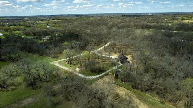 185 SW 51st Rd, Warrensburg, MO 64093 - aerial overview of property's location with rural landscape