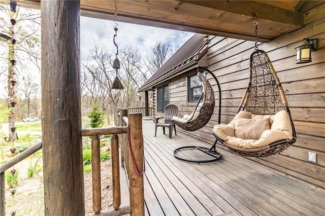 185 SW 51st Rd, Warrensburg, MO 64093 - view of wooden deck