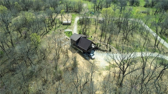185 SW 51st Rd, Warrensburg, MO 64093 - aerial view of sparsely populated area