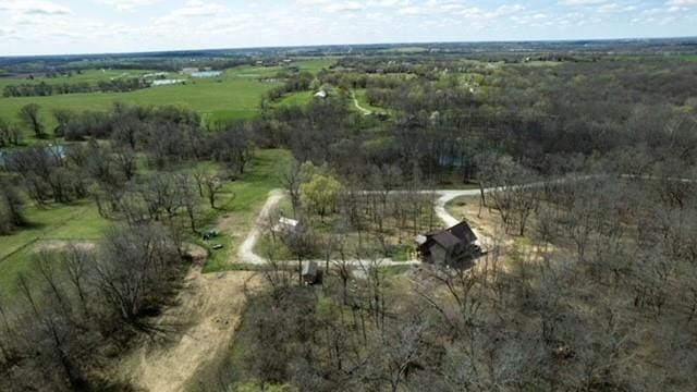 185 SW 51st Rd, Warrensburg, MO 64093 - aerial view of property and surrounding area