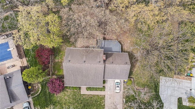 10100 El Monte St, Overland Park, KS 66207 - drone / aerial view
