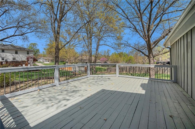 10100 El Monte St, Overland Park, KS 66207 - view of wooden terrace
