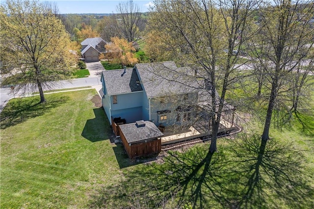 1010 SW Cross Creek Dr, Grain Valley, MO 64029 - drone / aerial view
