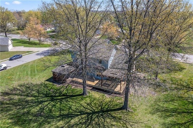 1010 SW Cross Creek Dr, Grain Valley, MO 64029 - birds eye view of property