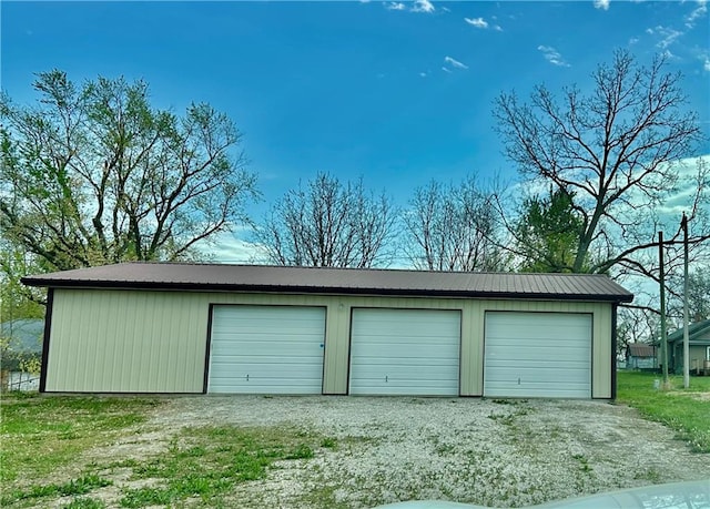 171 E 5th St, Schell City, MO 64783 - view of detached garage