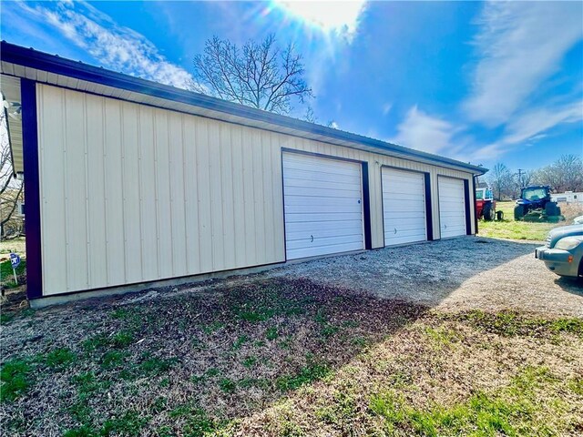 171 E 5th St, Schell City, MO 64783 - view of detached garage