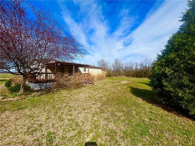 171 E 5th St, Schell City, MO 64783 - view of yard