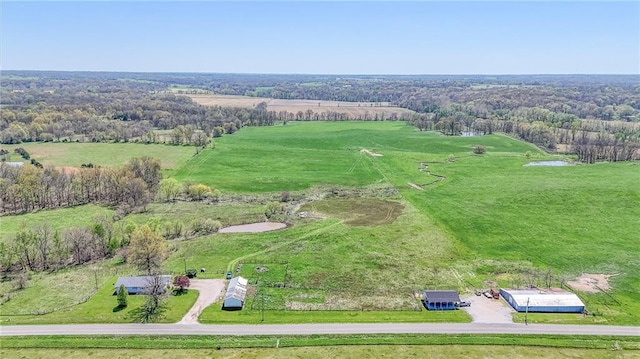 258 SW Jj Hwy, Chilhowee, MO 64733 - bird's eye view with a rural view