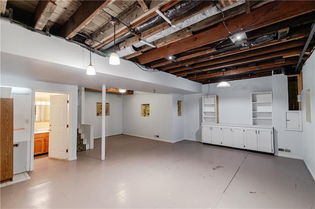 603 N 5th St, Atchison, KS 66002 - garage with baseboards