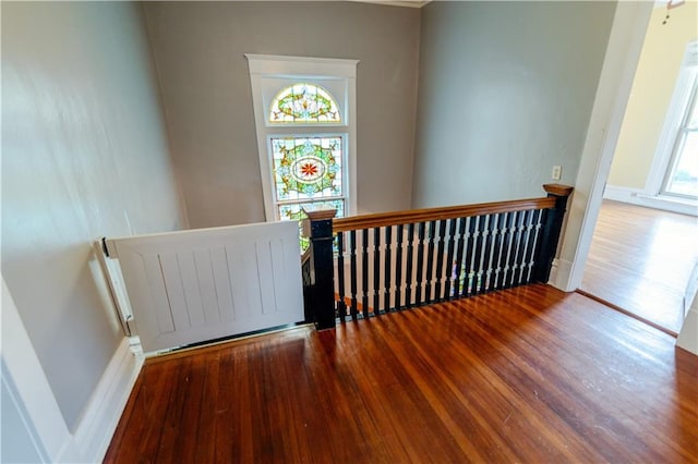 603 N 5th St, Atchison, KS 66002 - empty room with radiator and wood finished floors