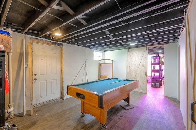 6606 E 135th St, Grandview, MO 64030 - recreation room featuring billiards table and plenty of natural light