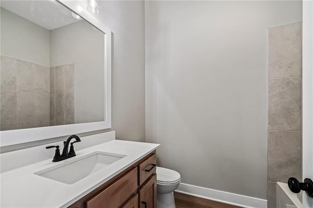 25016 W 89th Ter, Lenexa, KS 66227 - full bath with vanity and wood finished floors