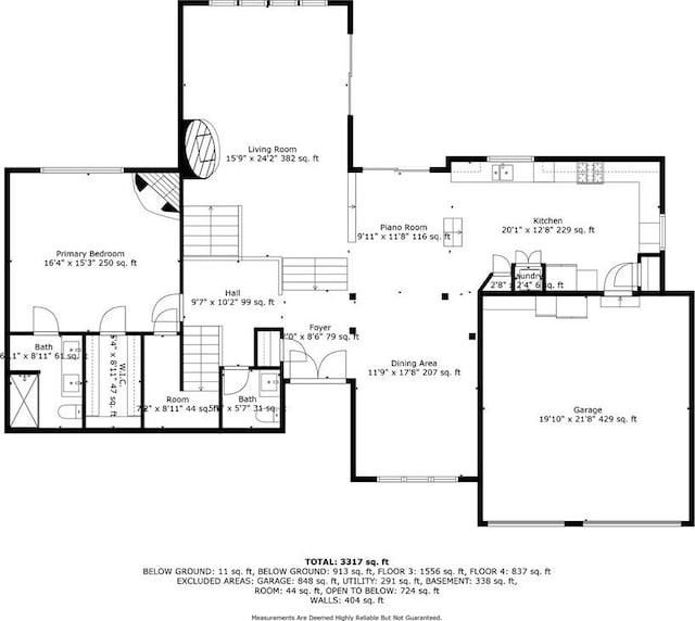 224 NW Locust St, Lees Summit, MO 64064 - view of floor plan / room layout