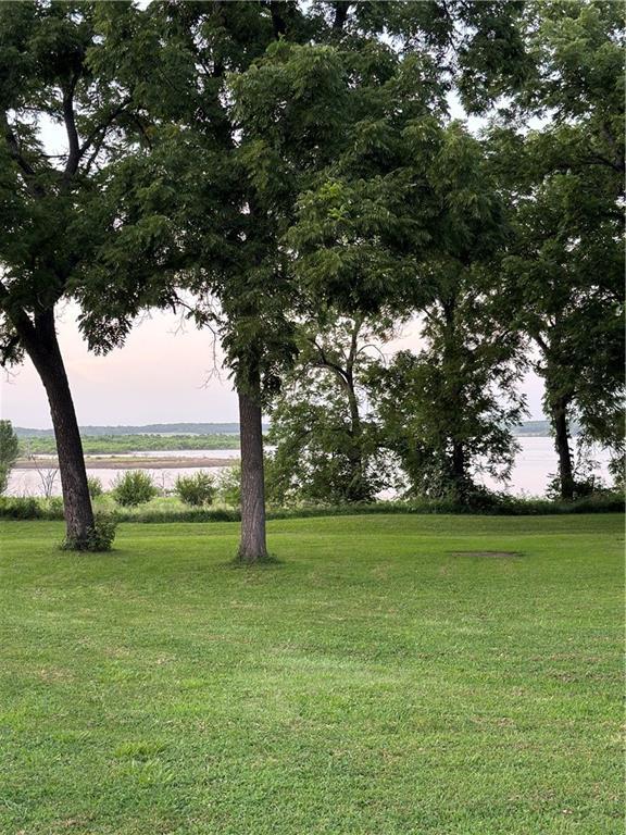 108 Sunrise Ct, Ozawkie, KS 66070 - view of yard featuring a water view