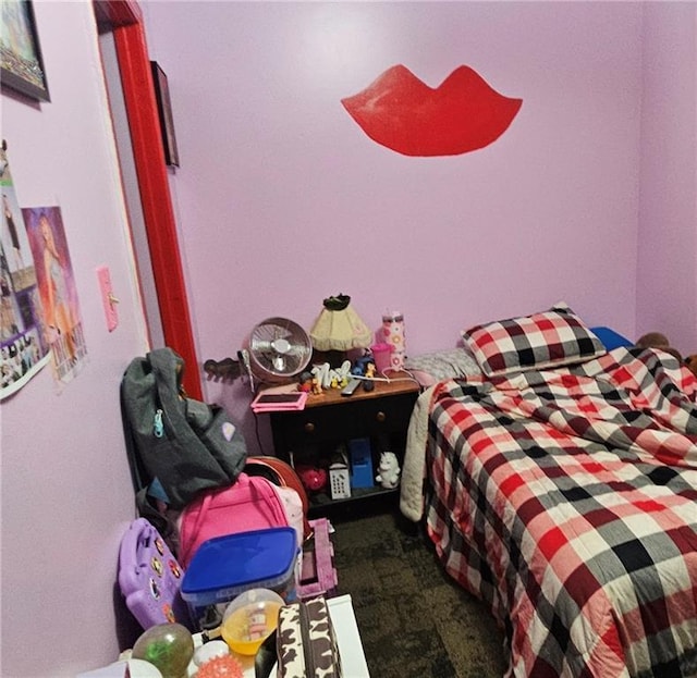 507 E Monroe St, Pittsburg, KS 66762 - bedroom featuring carpet flooring
