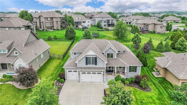 8120 Lone Elm Rd, Lenexa, KS 66220 - aerial perspective of suburban area