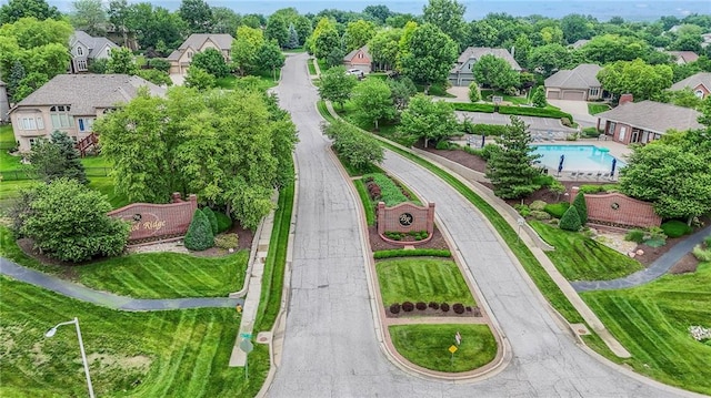 8120 Lone Elm Rd, Lenexa, KS 66220 - aerial view of residential area with a pool area