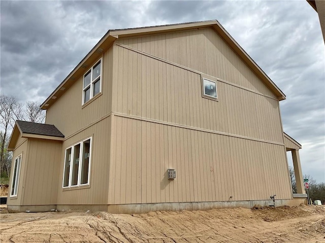 view of side of home