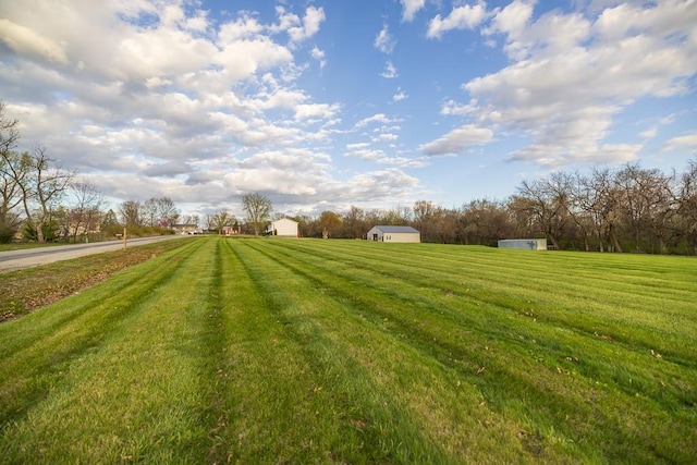 20609 NE 161st St, Kearney, MO 64060 - view of yard with an outdoor structure and a shed