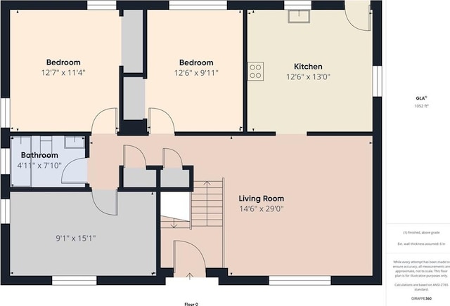 305 California Ave, Windsor, MO 65360 - home floor plan