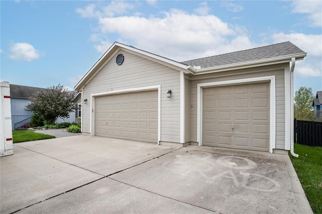 3204 SW Alice Ln, Lees Summit, MO 64082 - garage with concrete driveway