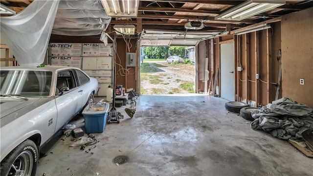 812 Pacific Ave, Osawatomie, KS 66064 - garage with a garage door opener